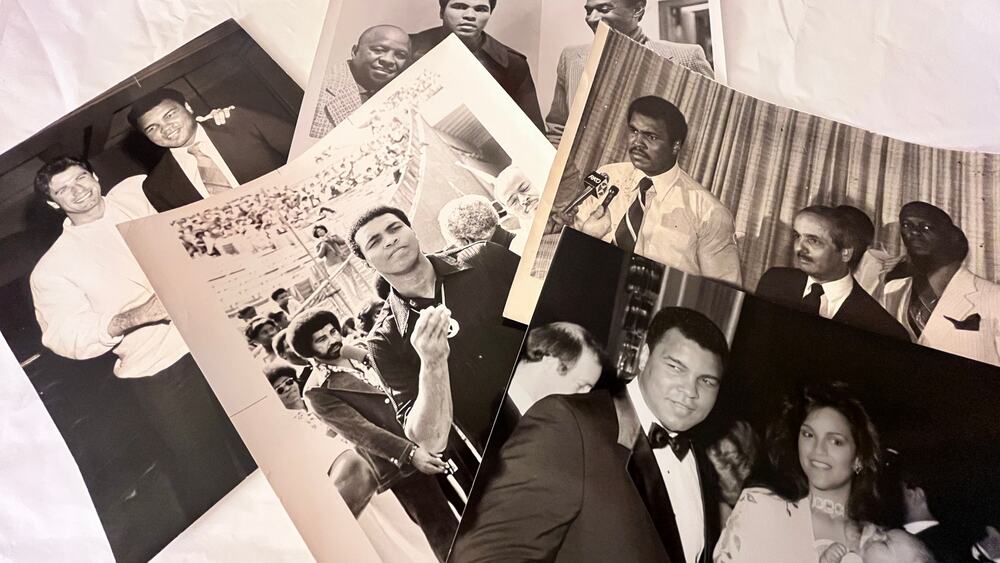 Muhammad Ali Vintage Collection Of Black And White Photographs - Lot Of 5